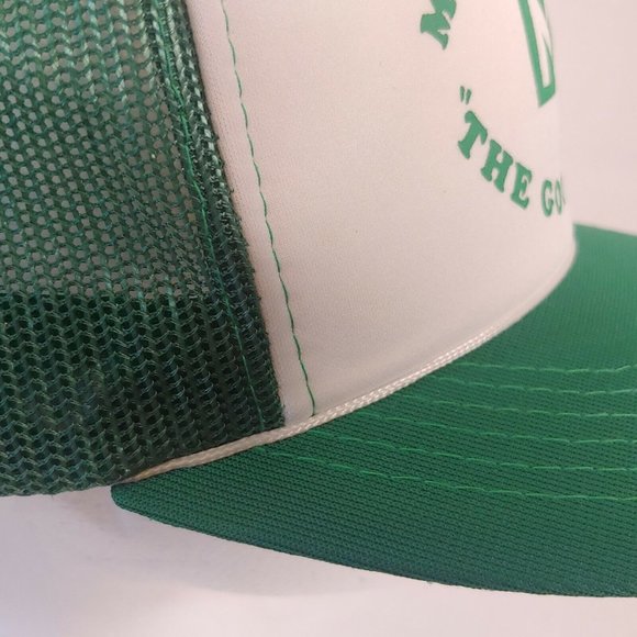 Vintage Meadow Mt. Homes The Good Guys Cap M/L Snap Back Green Foam Trucker Hat - Picture 7 of 9